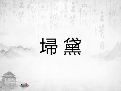 埽黛