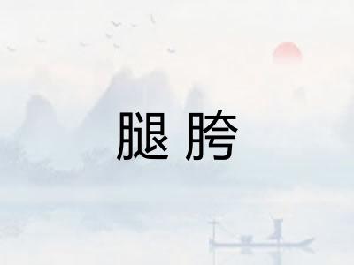 腿胯