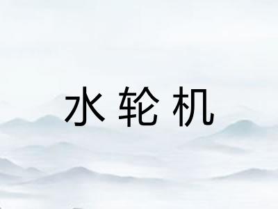 水轮机