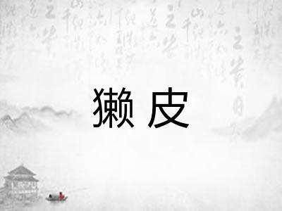 獭皮