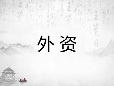 外资