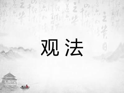 观法