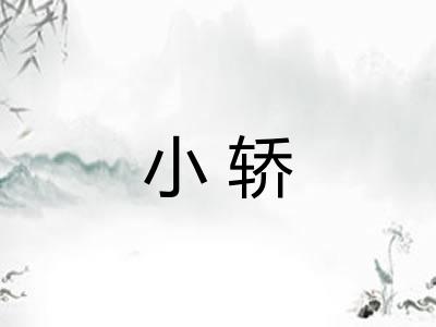 小轿