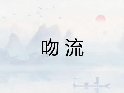吻流