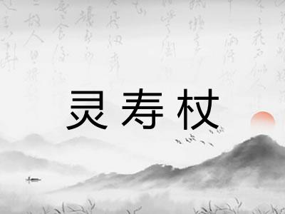 灵寿杖