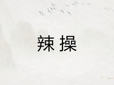 辣操