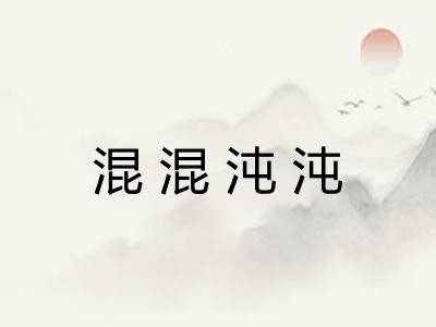 混混沌沌