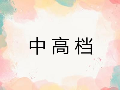 中高档
