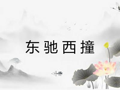 东驰西撞