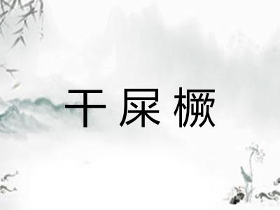 干屎橛