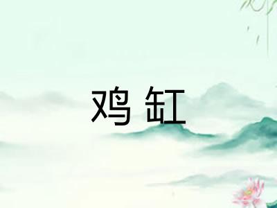 鸡缸