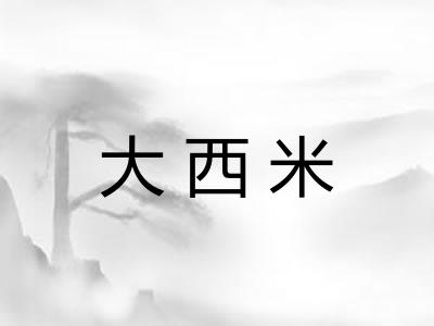 大西米