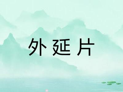 外延片