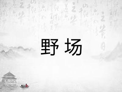 野场