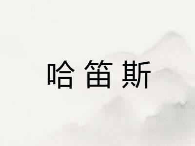 哈笛斯