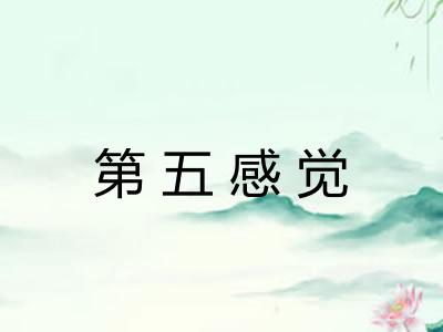 第五感觉