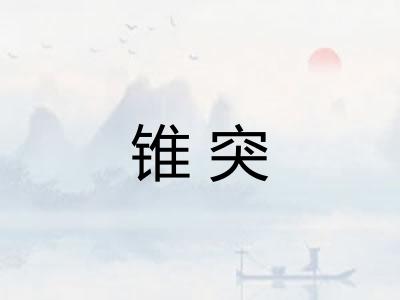 锥突