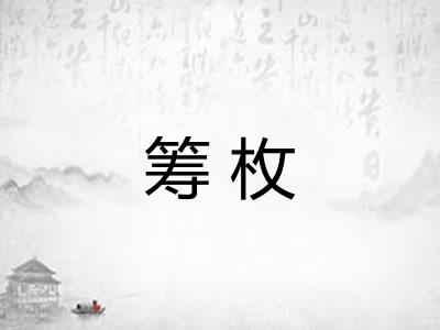 筹枚