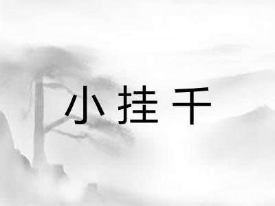 小挂千