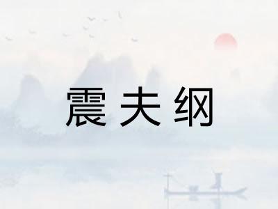 震夫纲 震夫纲
