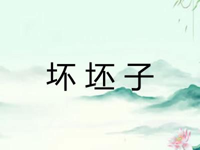 坏坯子