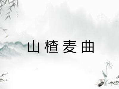 山楂麦曲