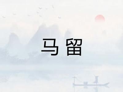 马留