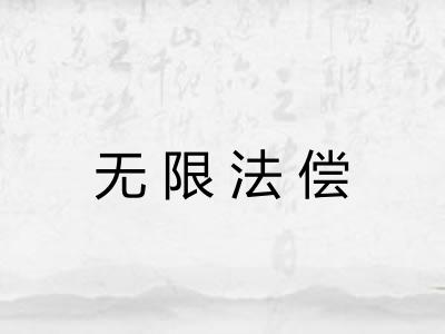 无限法偿