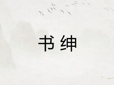 书绅