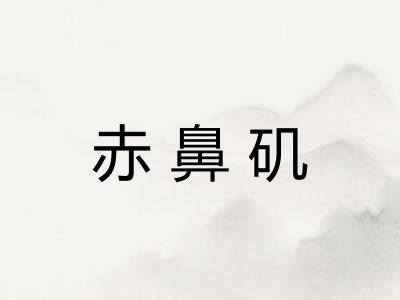 赤鼻矶