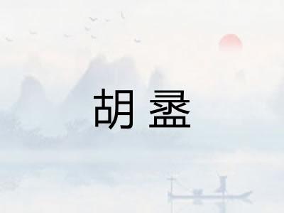 胡盝