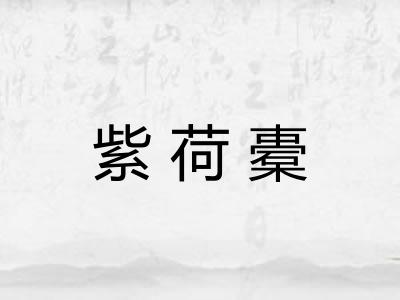 紫荷橐