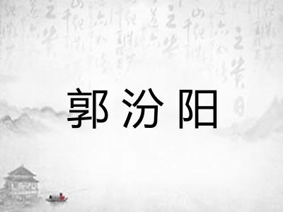 郭汾阳
