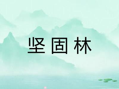 坚固林