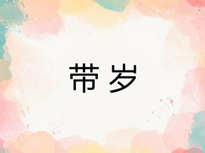 带岁