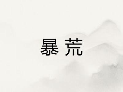 暴荒