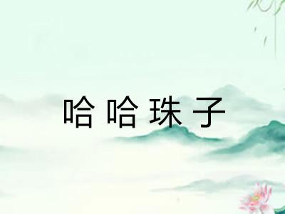 哈哈珠子