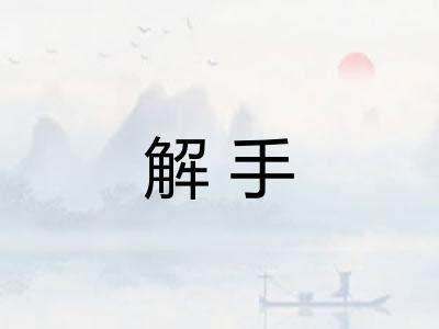 解手