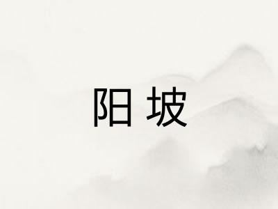 阳坡