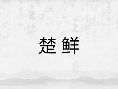 楚鲜