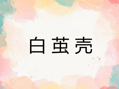 白茧壳