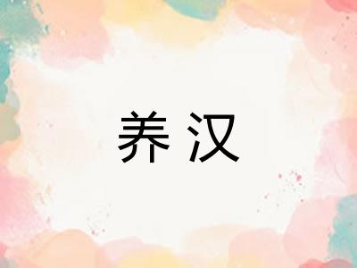 养汉