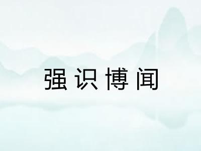 强识博闻