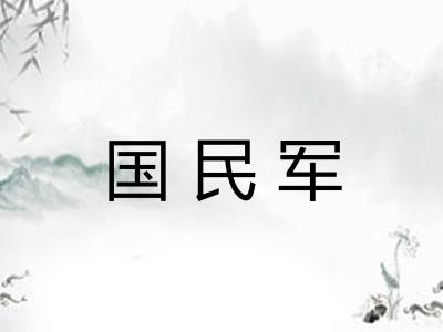 国民军