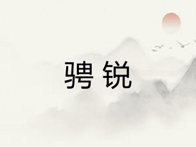骋锐