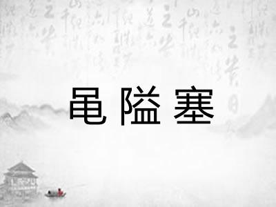 黾隘塞