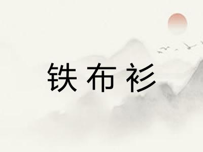 铁布衫 铁布衫