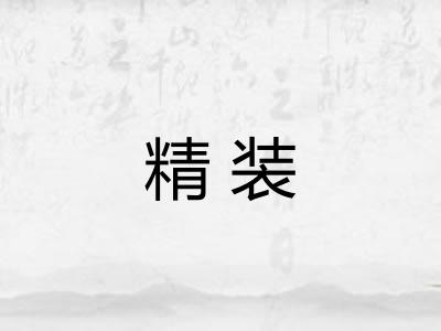 精装