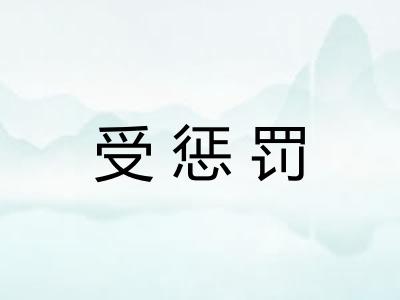 受惩罚
