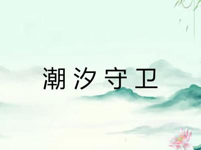 潮汐守卫